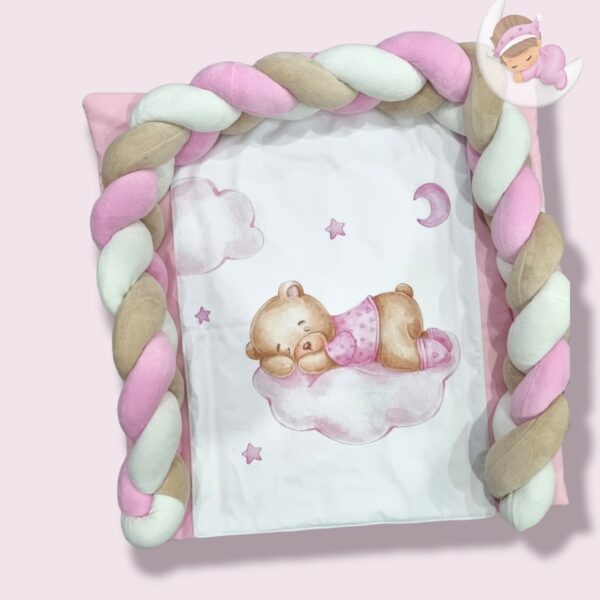 Fasciatoio Orsetto Girl impermeabile con treccia 2 metri.