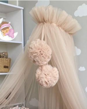Baldacchino per culla Beige